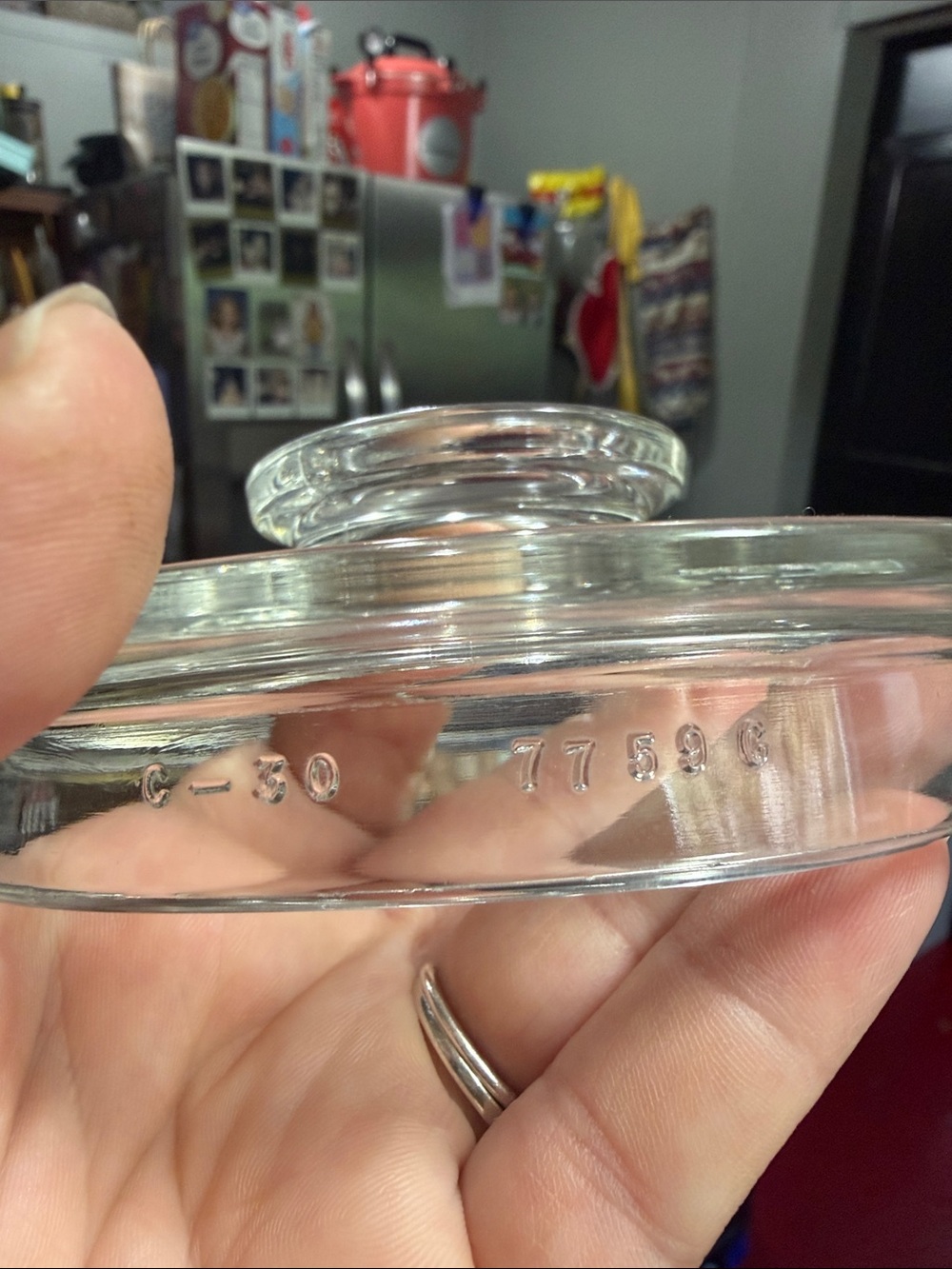 PYREX 9 Cup Glass Percolator Lid - Picture 4 of 7
